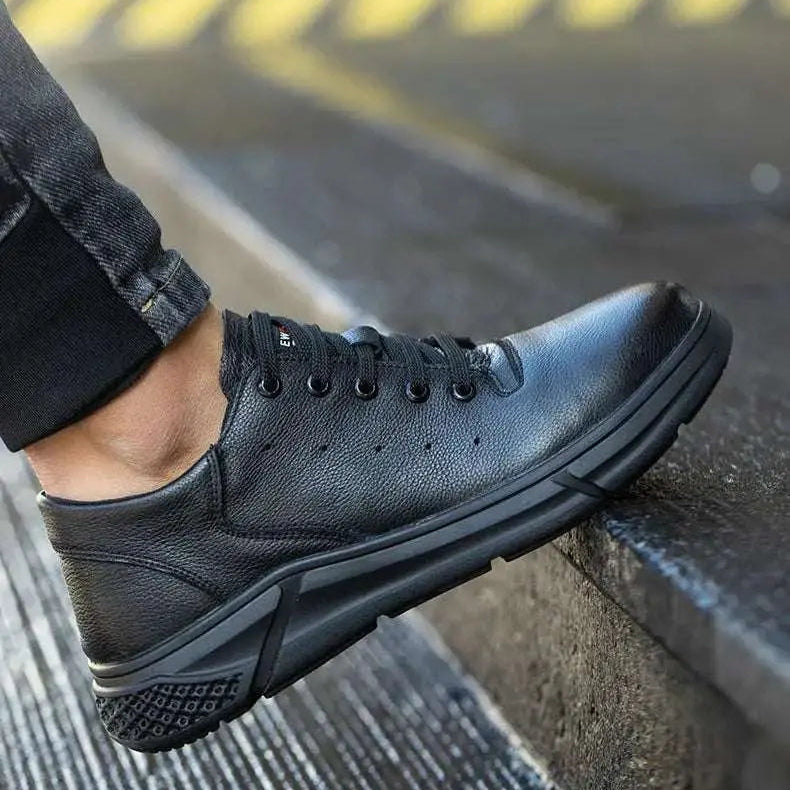 ShieldTread UrbanGuard™ Classic: The Ultimate Slip Resistant Work Shoes - Shield Tread
