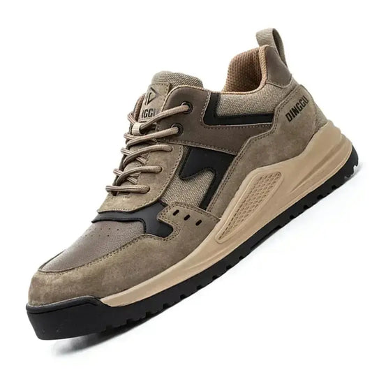 Shield Tread Protective Work Sneakers - Comfortable & Durable 14:4602#Brown;200000124:200000898