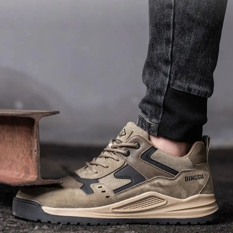Shieldtread Men’s FlexiGuard™ Core: The Ultimate Steel Toe Work Shoes - Shield Tread
