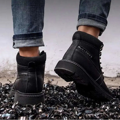 Shieldtread ProForge™ Ironclad: The Ultimate Steel Toe Boots for Men - Shield Tread