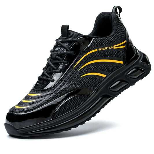 Shield Tread Puncture Resistant Work Sneakers for Safety 14:200004889#361 Yellow;200000124:200000334