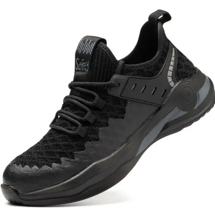 Shield Tread Composite Toe Work Shoes - Durable & Stylish 14:193#Black;200000124:100010482