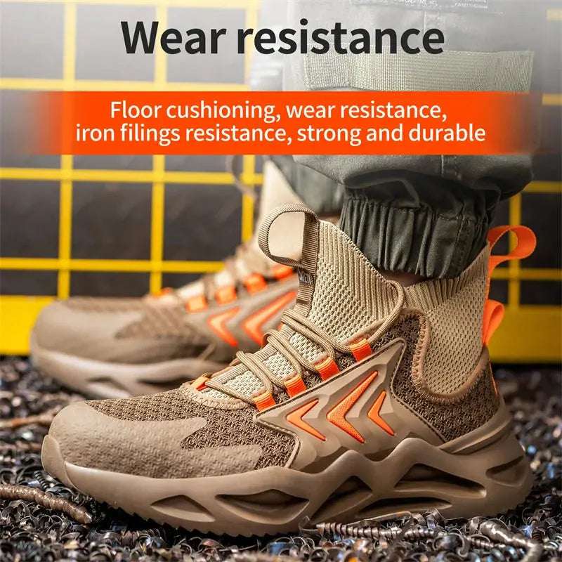 Shield Tread Lightweight Safety Footwear Sneakers 14:175#Green 99;200000124:200000334