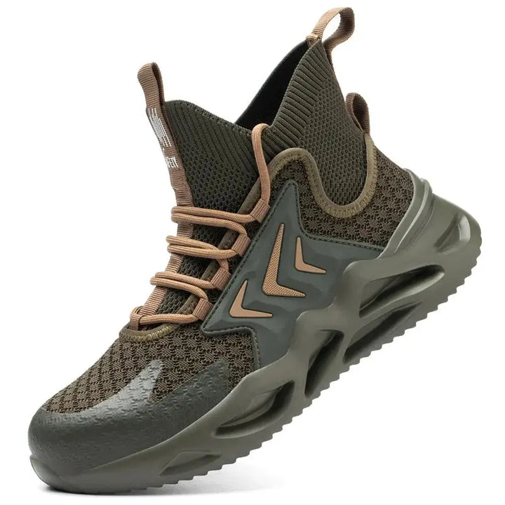 Shield Tread Lightweight Safety Footwear Sneakers 14:175#Green 99;200000124:200000334
