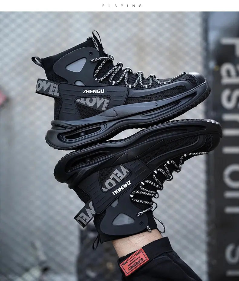 Shield Tread Lightweight Steel Toe Shoes for Safety 14:4602#Black 8819;200000124:200000898