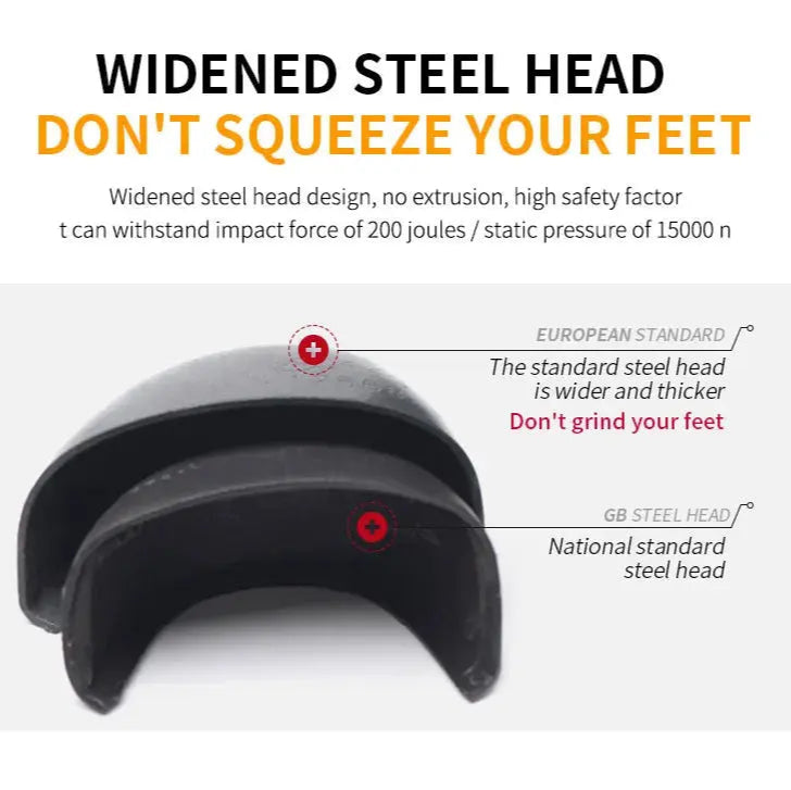 Shield Tread Waterproof Chelsea Steel Toe Work Boots 14:193#Black;200000124:200000334