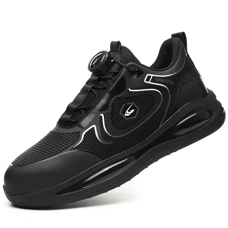 Shield Tread Waterproof Steel Toe Safety Sneaker 14:200004890#837 Black;200000124:200000334