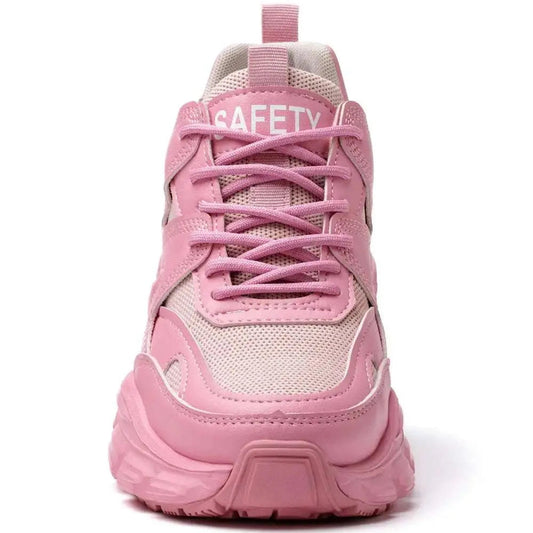 Shield Tread Women's Steel Toe Sneakers - Stylish Safety Footwear 14:200004891#Purple;200000124:200000333